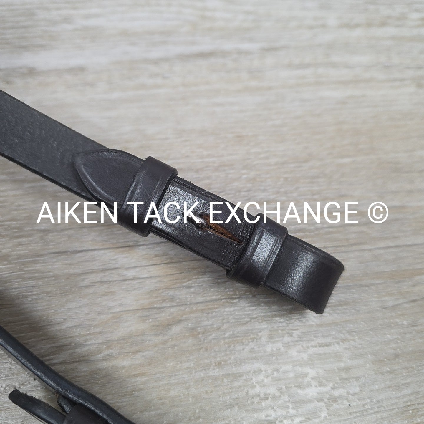 Leather Reins with Hand Stops, Brown, 54"