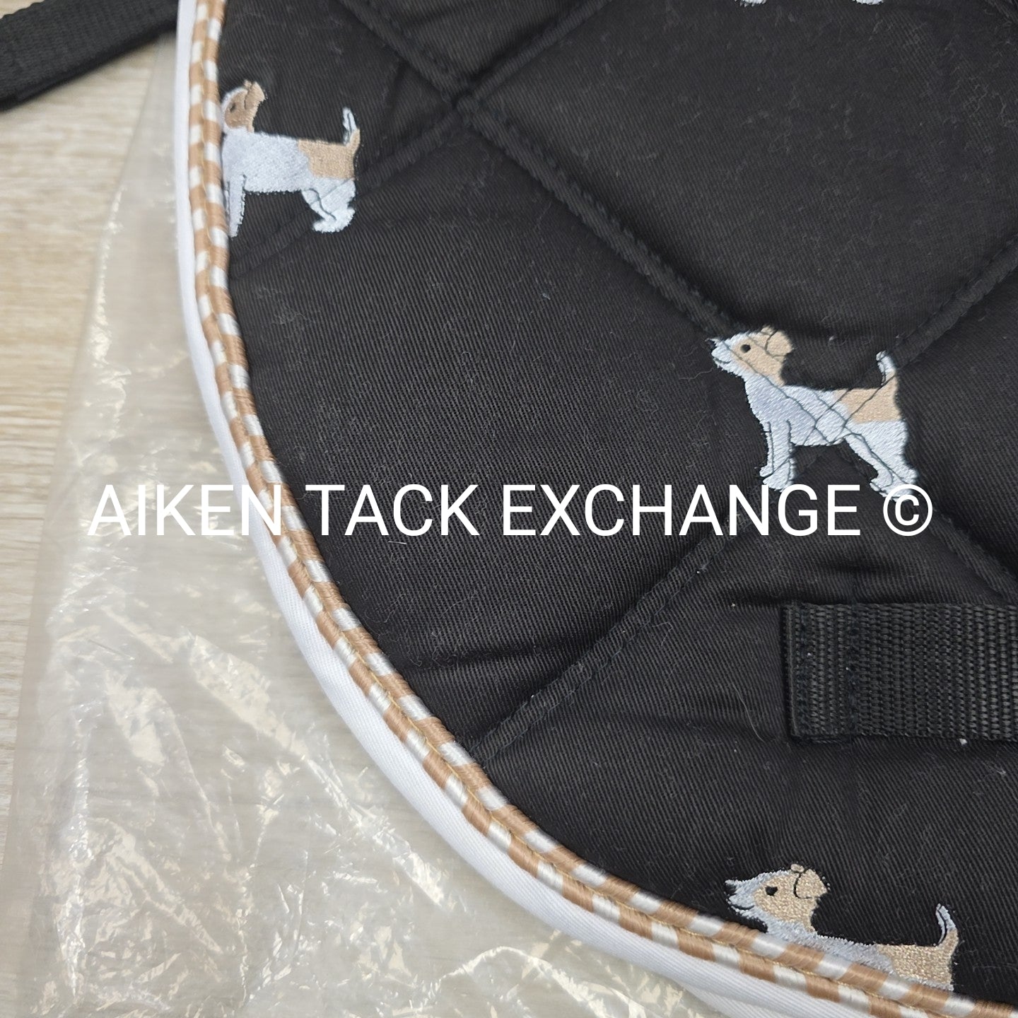 Lettia Jack Russell Embroidered All Purpose Saddle Pad
