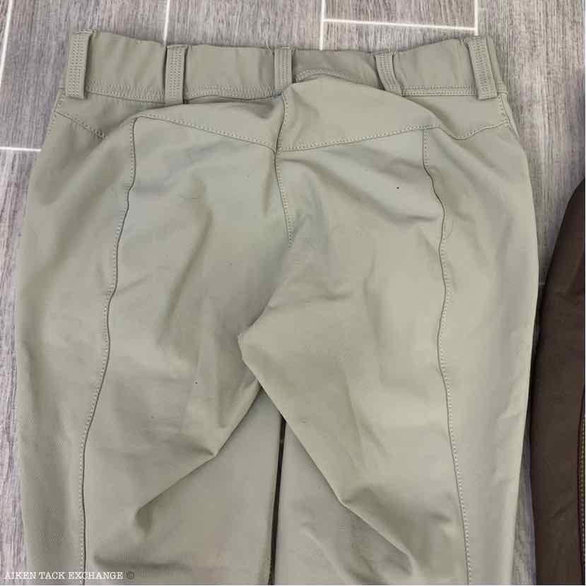 BARGAIN BUNDLE: Goode Rider Full Seat, Size 24 & Irideon Knee Patch, Size 26