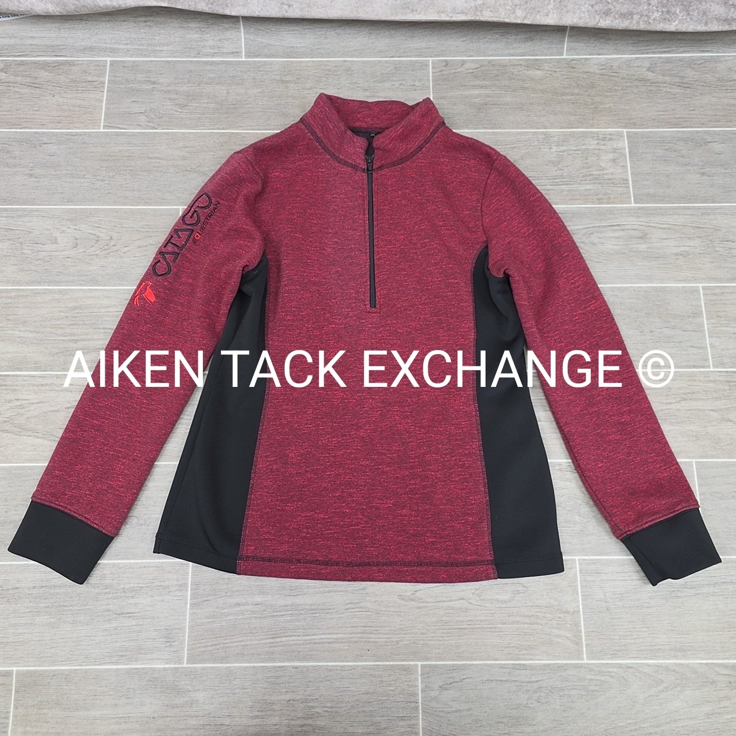 Long Sleeve Fleece 1/4 Zip Jacket, Size X-Large