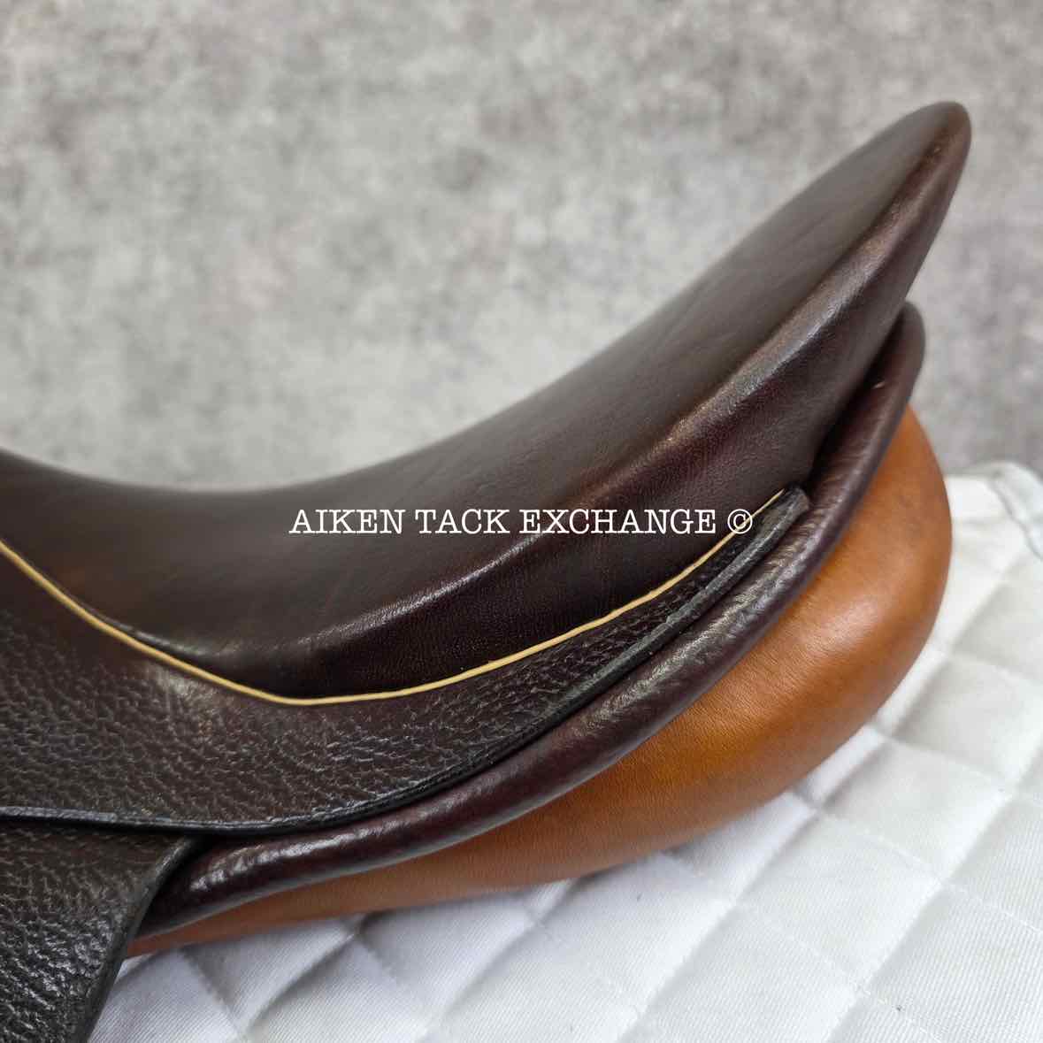 Stubben Siegfried Saddle, 17" Seat, 32cm Tree - Wide, Wool Flocked Panels