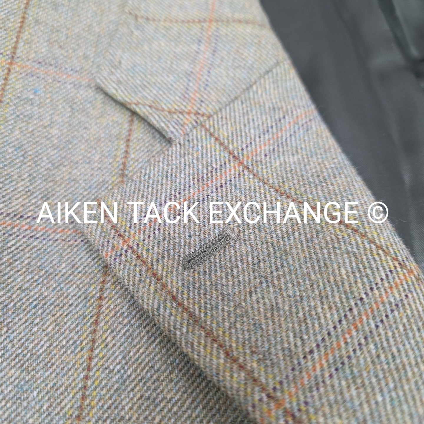 Horse Country Tweed Coat for Fox Hunting, Size 20