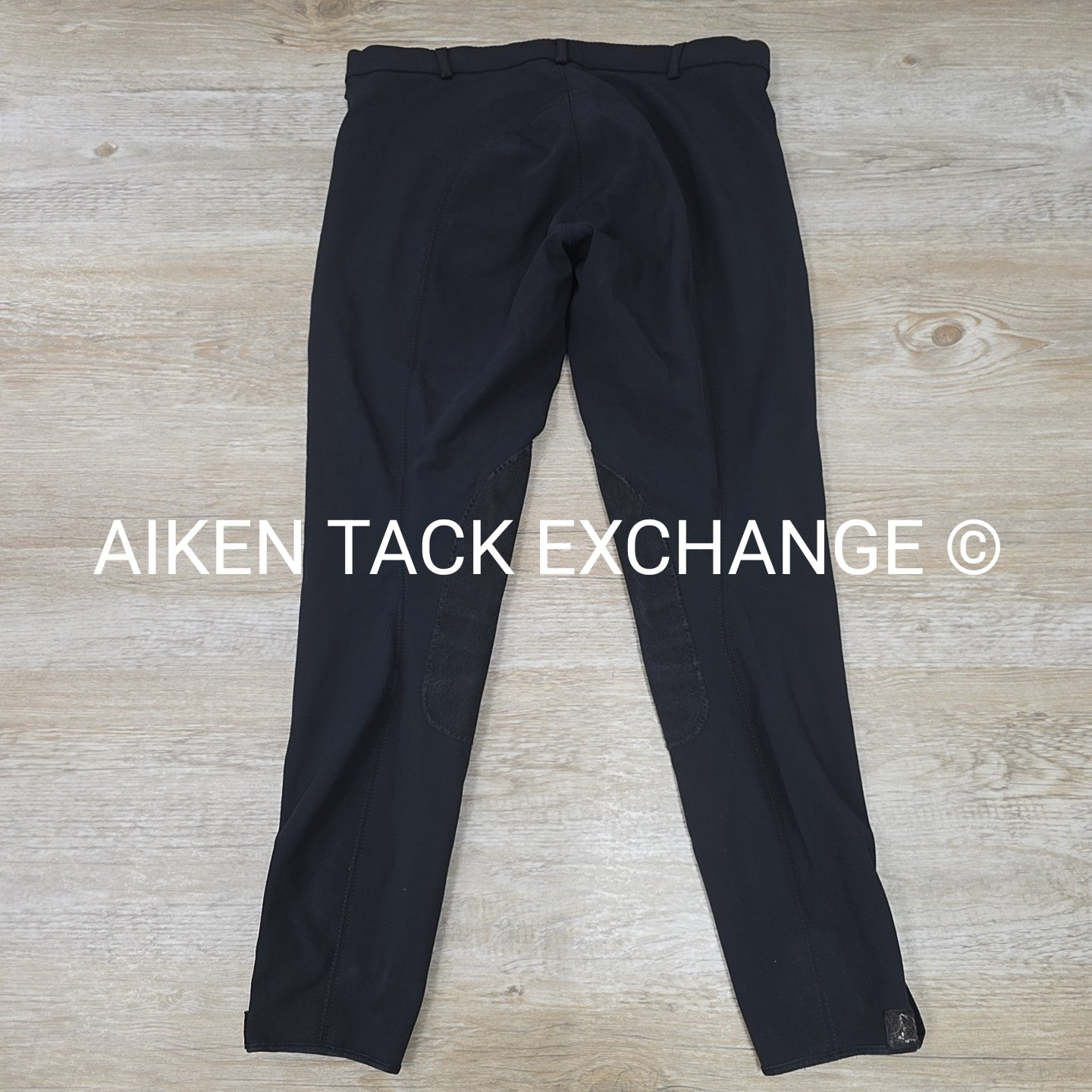 Fleece Lined Winter Knee Patch Breeches, Size 28
