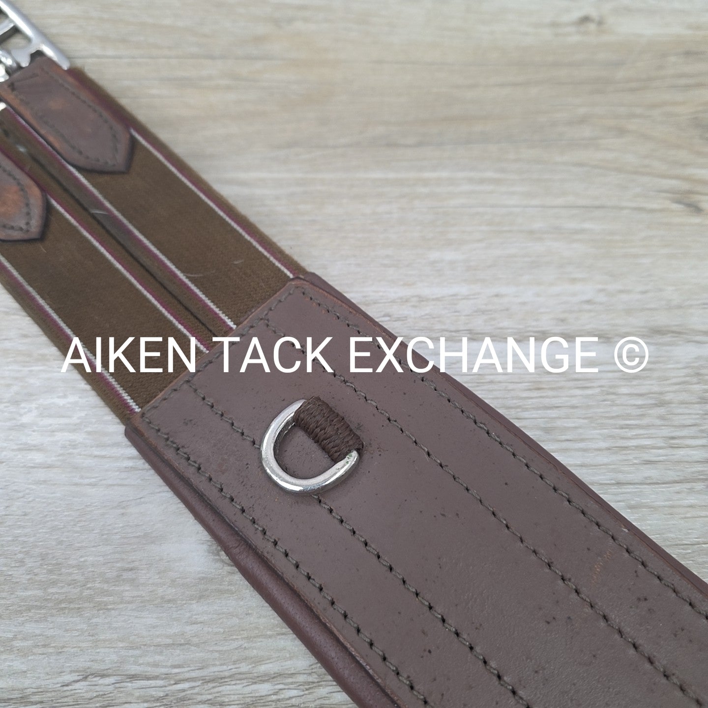 Camelot Anatomic Girth, Brown, 52"