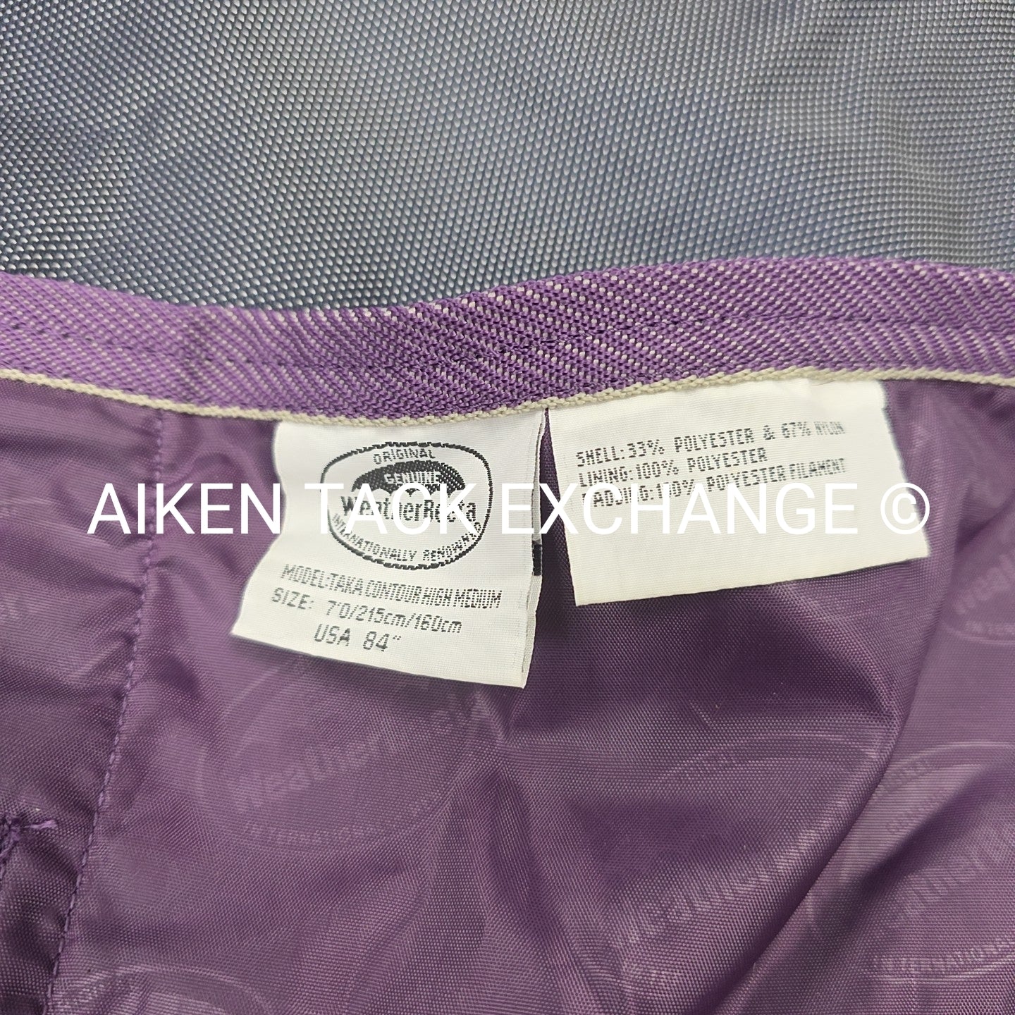 Weatherbeeta Taka Contour High Neck Medium Weight Turnout Blanket, 84"