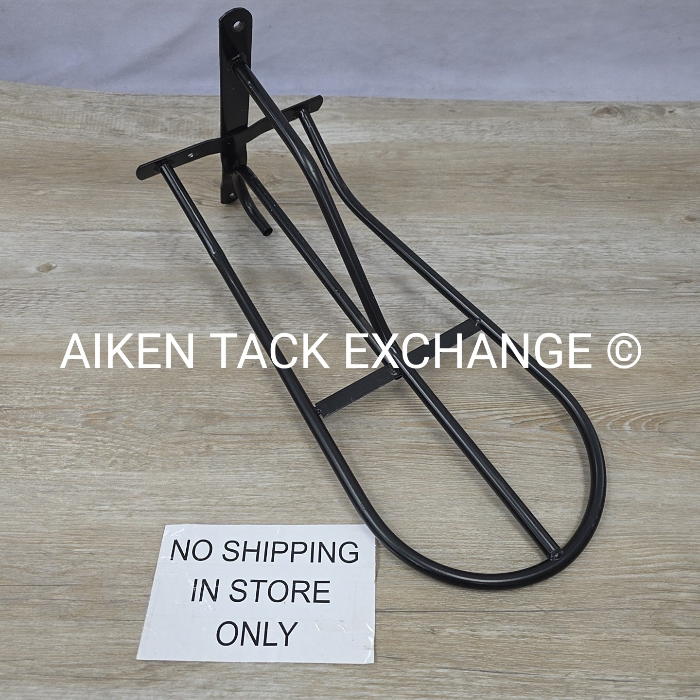 Wall Mounted Metal Saddle Rack