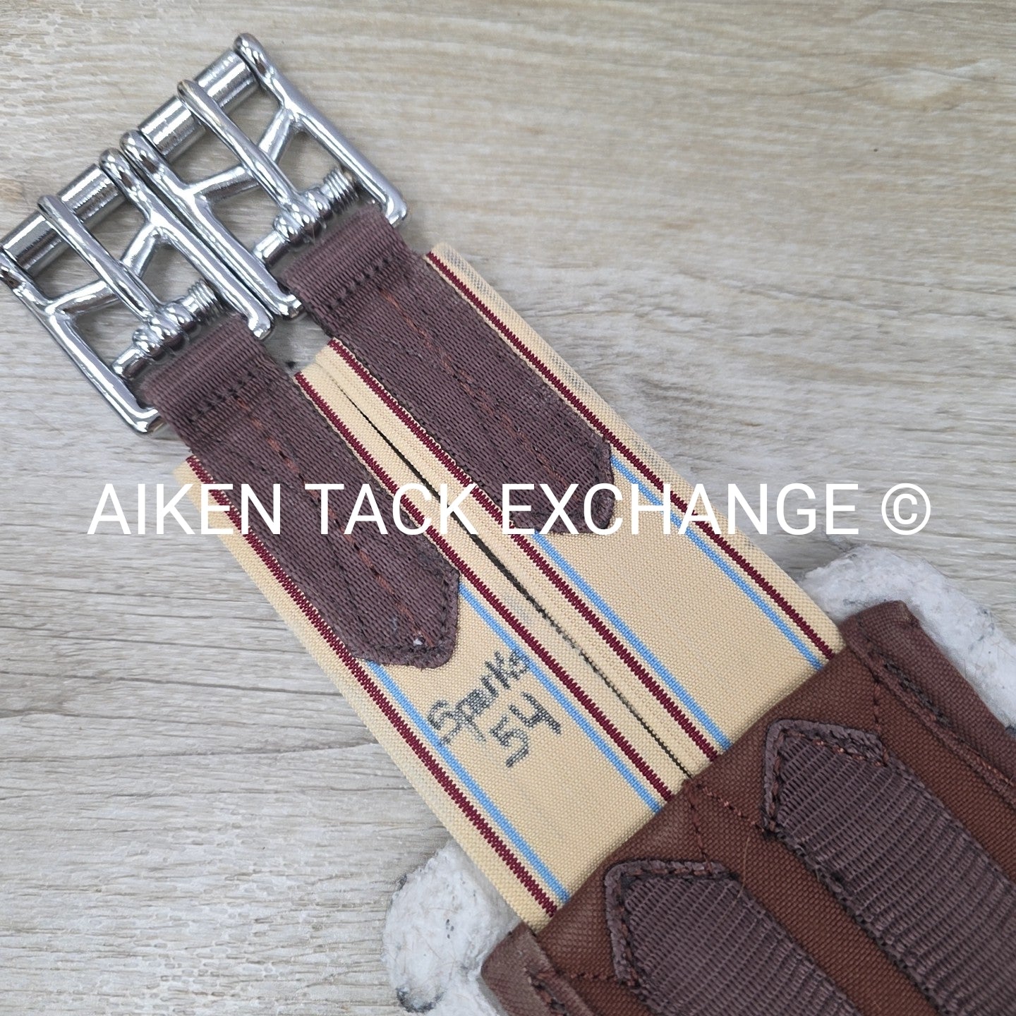 Lettia Fleece CoolMax Girth with Spring Buckles, 54"