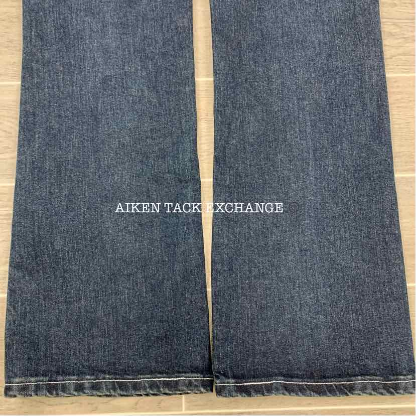 Wrangler Q-Baby Mid-Rise Jeans, Size 7/8