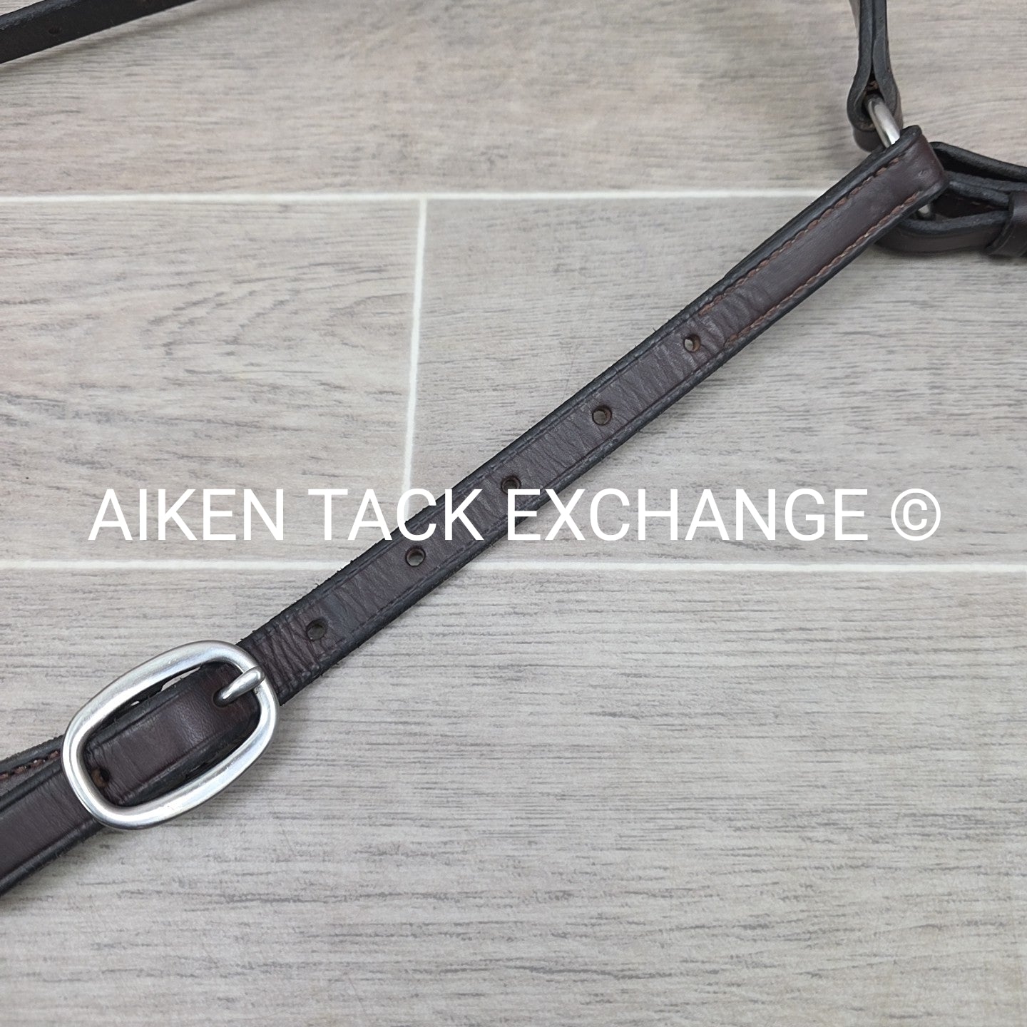 Nunn Finer Breastplate with Elastic, Brown, Size Cob