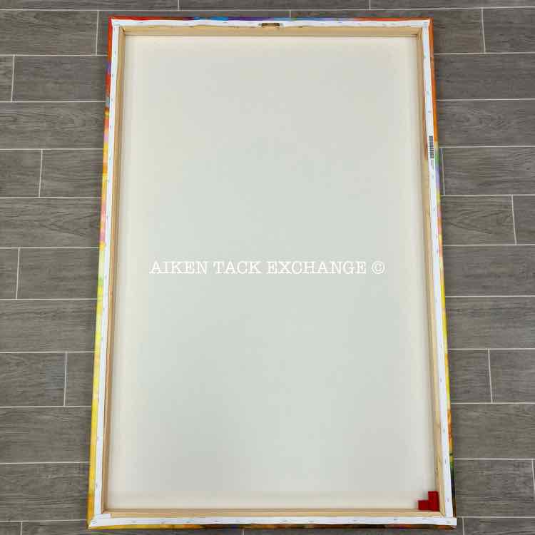 "The Golden Horse" by Leon Devenice Canvas Print, 32" x 48"