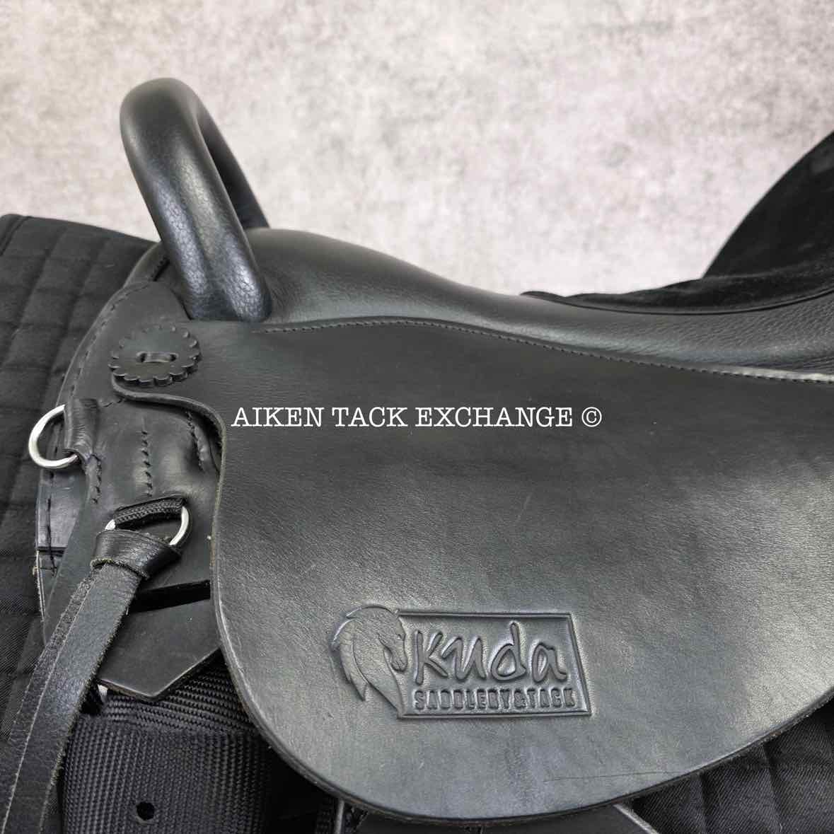 Kuda Flex Trail Saddle, 16.5" Seat, Flex Tree - Wide