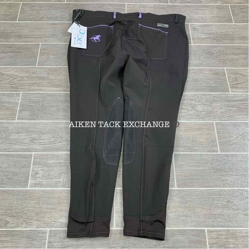 SmartPak Modified Rise Knee Patch Breeches, Size 42 R
