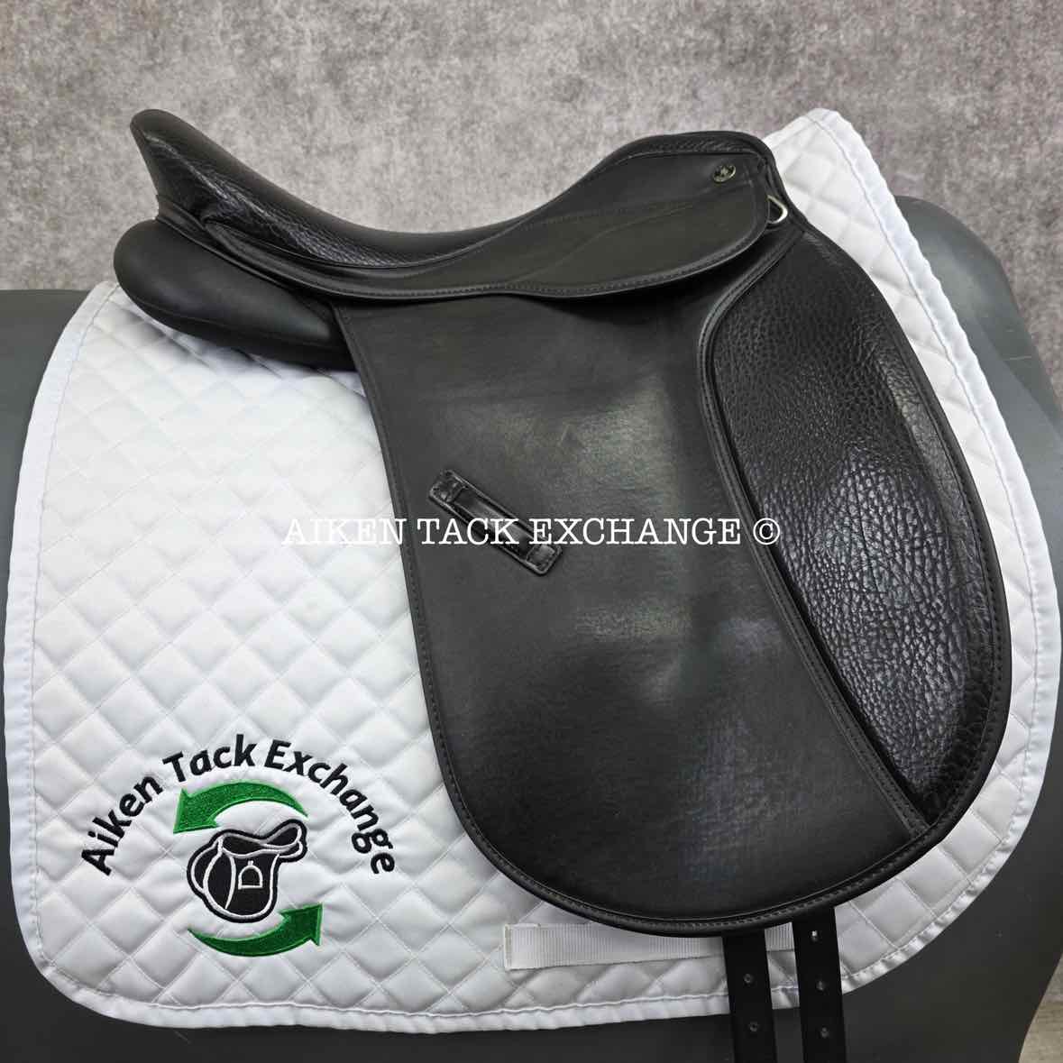 **SOLD** Dover Saddlery Pro-Ride Dressage Saddle, 17" Seat, Medium Tree, Wool Flocked Panels