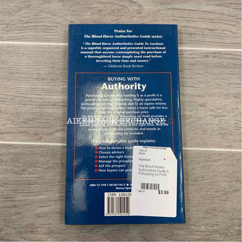The Blood Horse's Authoritative Guide to Pinhooking for Profit