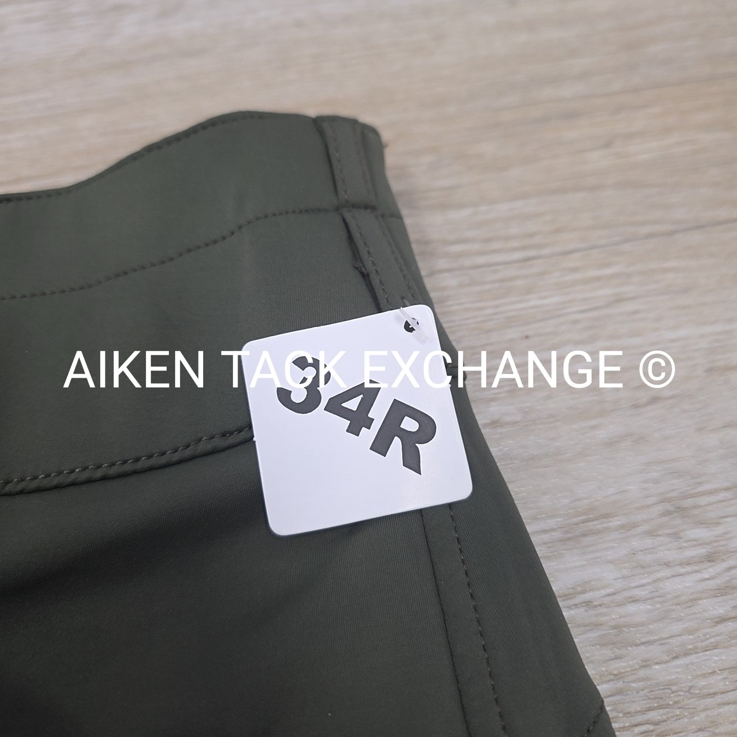 Romfh Evelyn 3 Button Silicone Grip Full Seat Breeches, Size 34 R