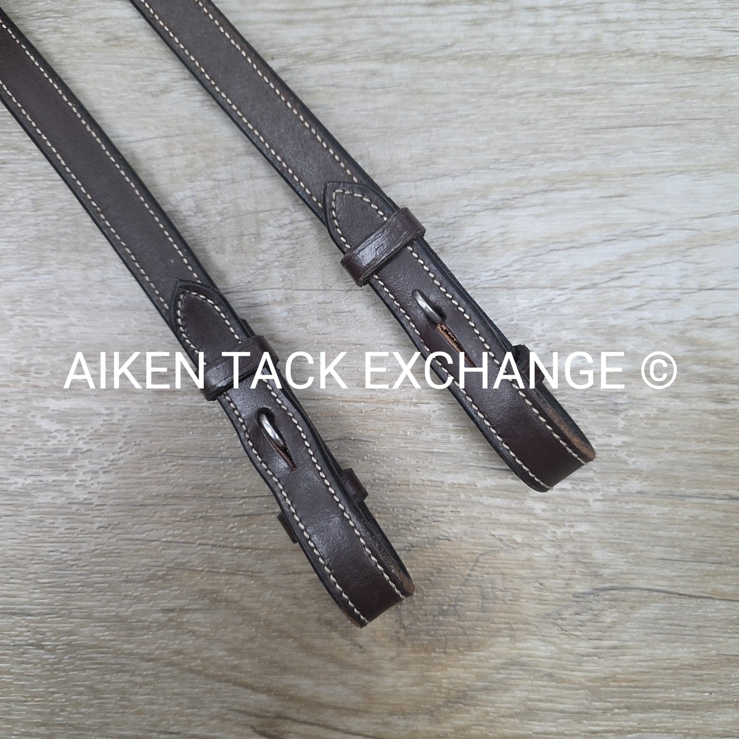 KL Select Black Oak Laurel Bridle with Matching Reins, Size Cob