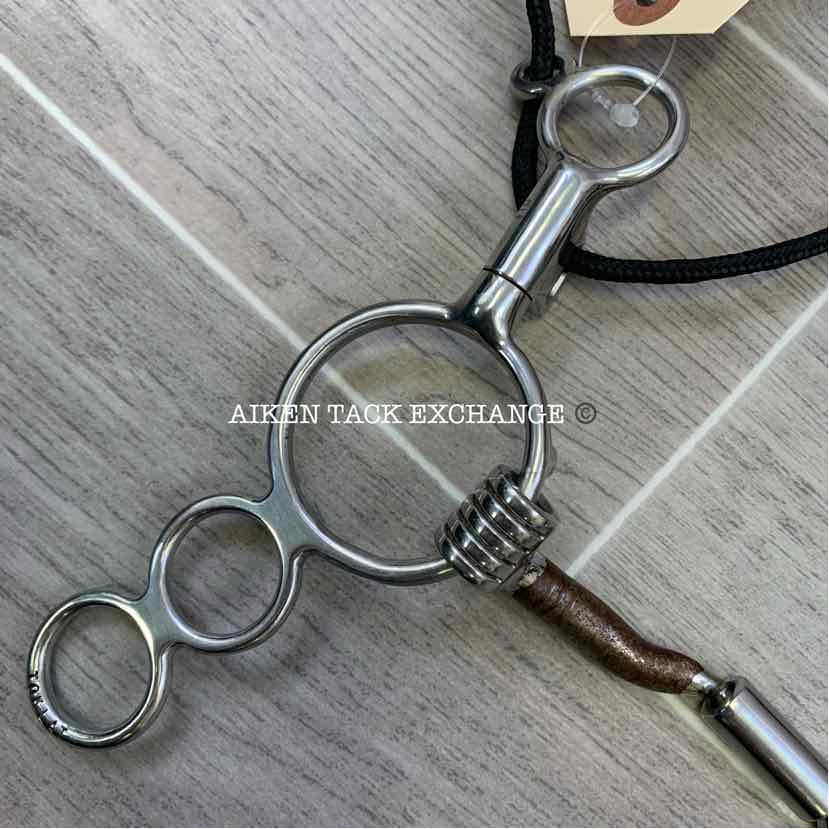 Myler 3 Ring Combination bit w/ Low Port Comfort Snaffle MB 04 5.25"