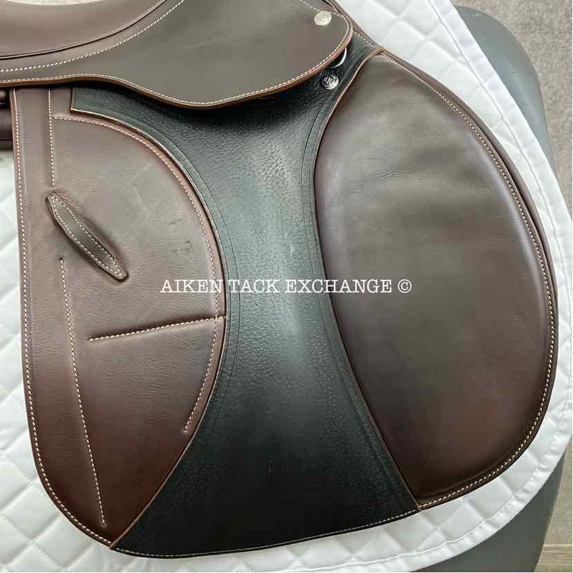 2023 Arion J2 Close Contact Jump Saddle, 18" Seat, 3 CB Flap, Medium Wide Tree, Shoulder-Free Panels, Full Buffalo Leather