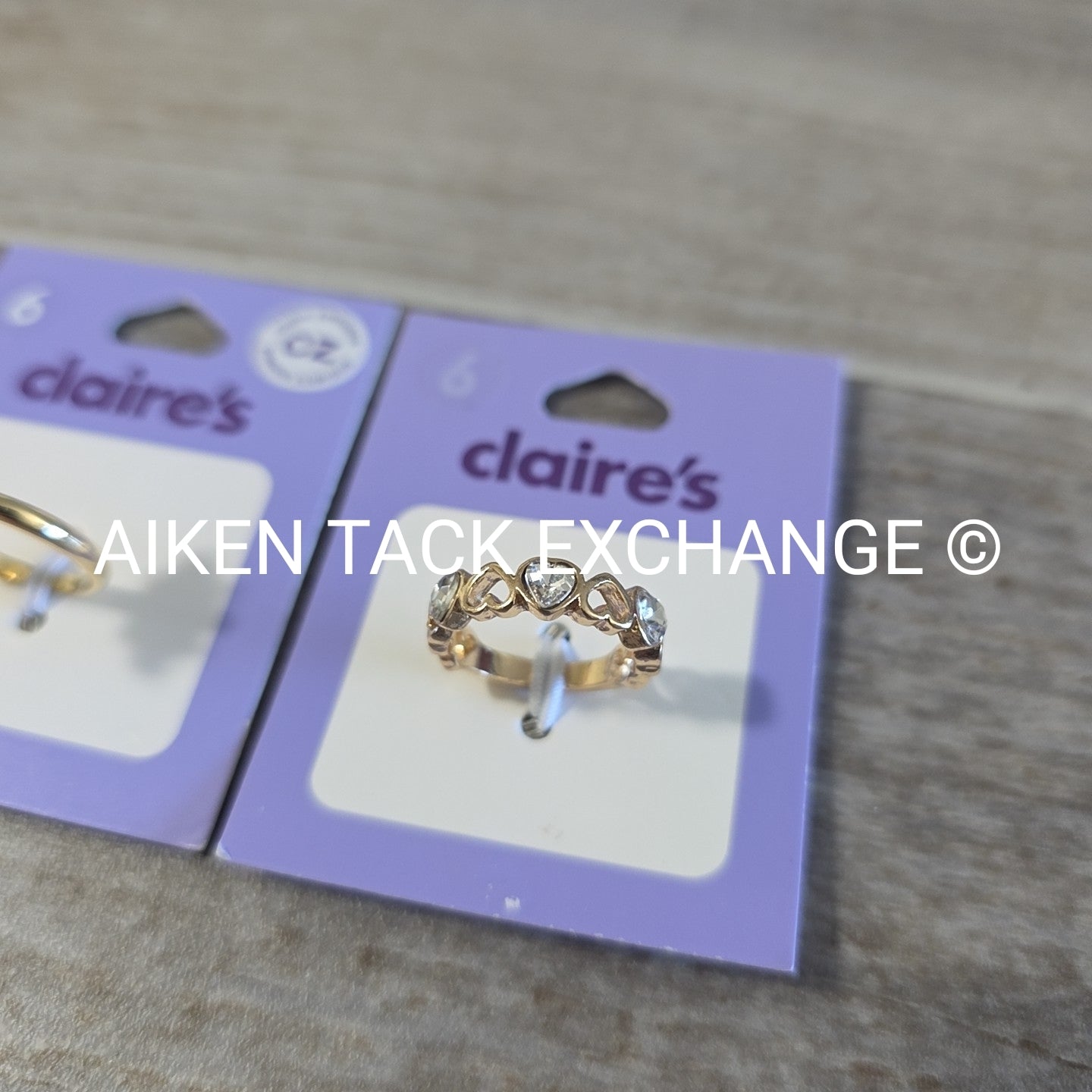 Claire's Rings (2) - Size 6