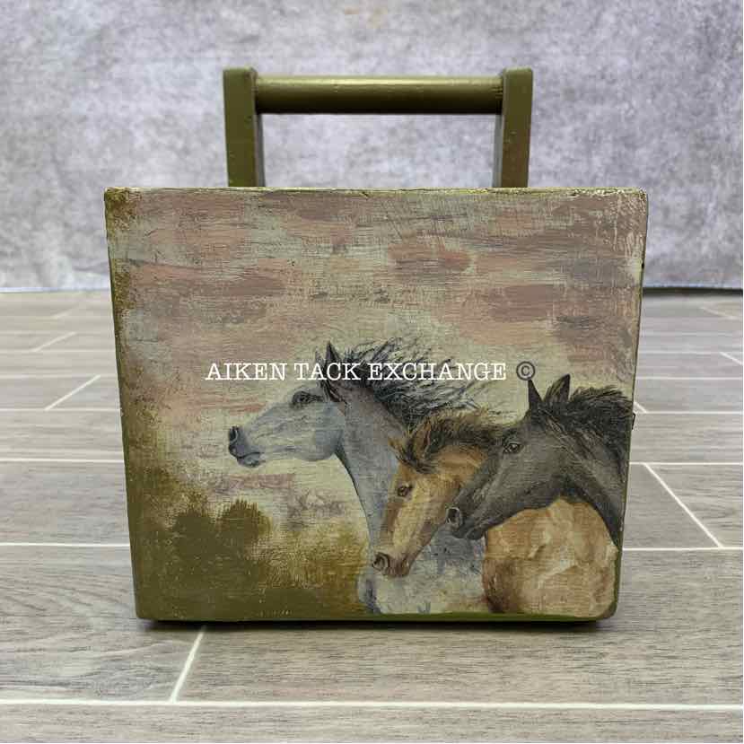 Handpainted Grooming Box/Tote