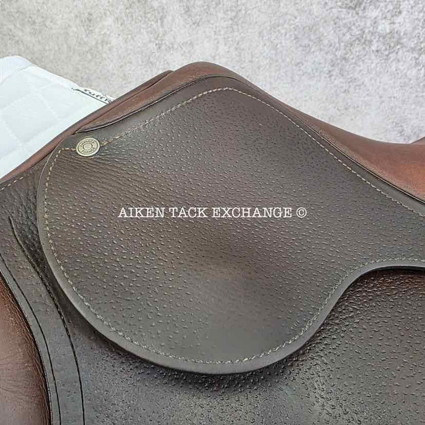 **SOLD** 2008 Antares Contact Jump Saddle, 17" Seat, 2N Flap, Medium Wide Tree, Foam Panes