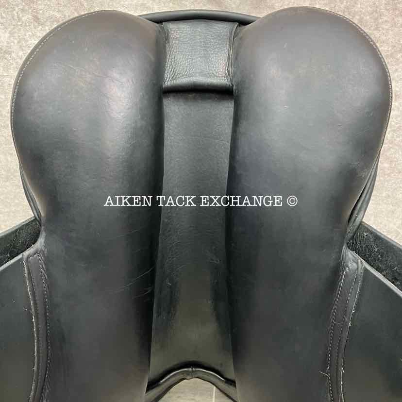 2011 Frank Baines Balance Zenith Dressage Saddle, 18" Seat, XX-Wide Hoop Tree, Wool Flocked Panels