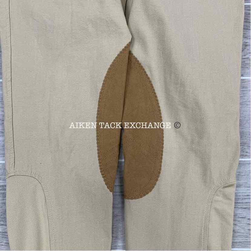 Dover Saddlery Knee Patch Breeches, Size 30