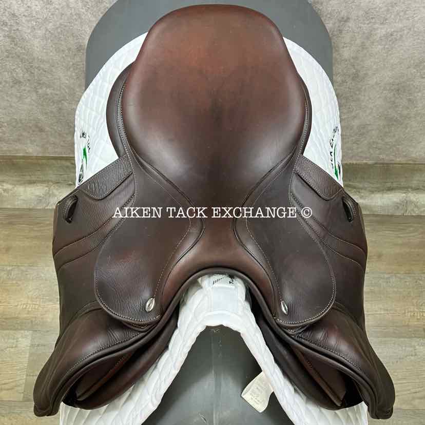 2022 CWD SE01 Close Contact Jump Saddle, 16.5" Seat, 2L Flap, Medium Tree, Foam Panels, Full Buffalo Leather
