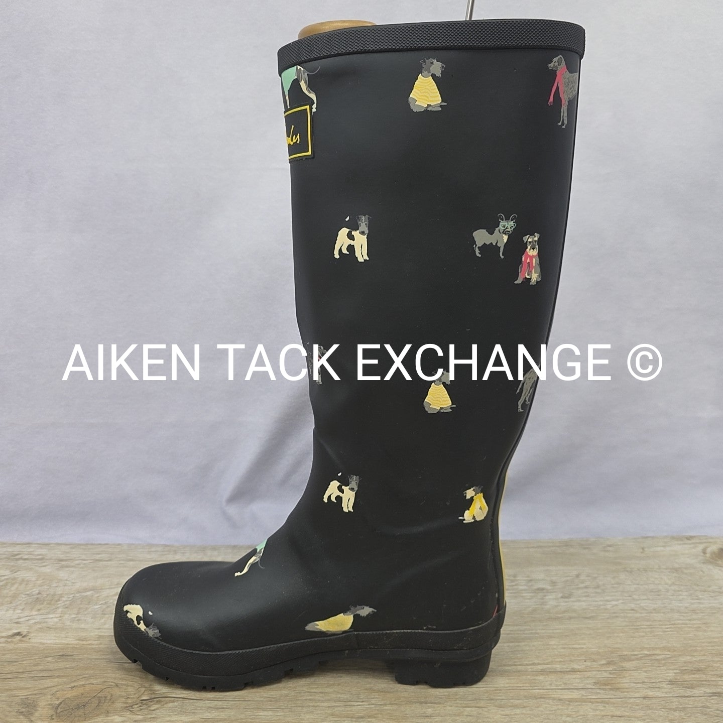 Joules Printed Tall Waterproof Wellies