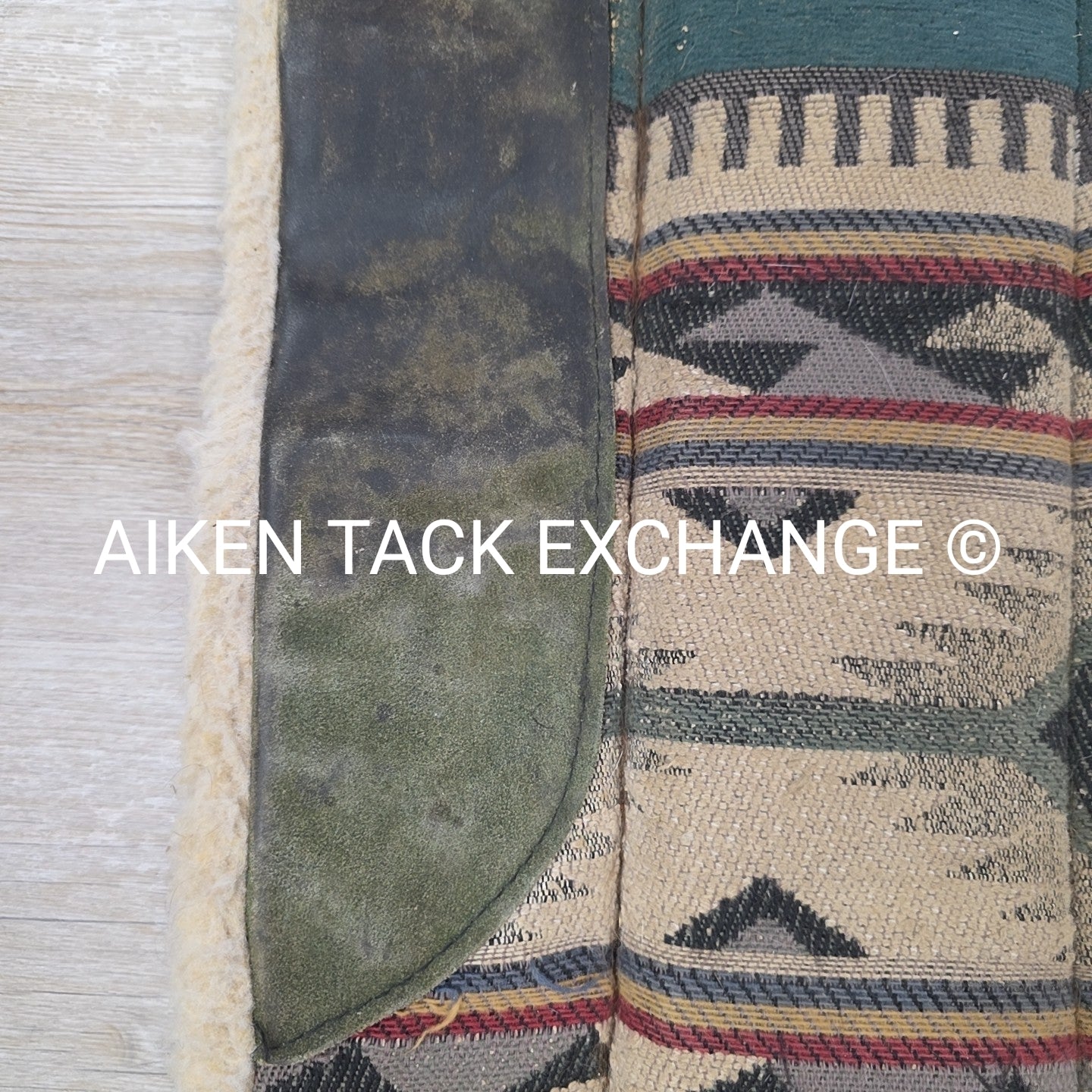 Fleece Western Saddle Pad