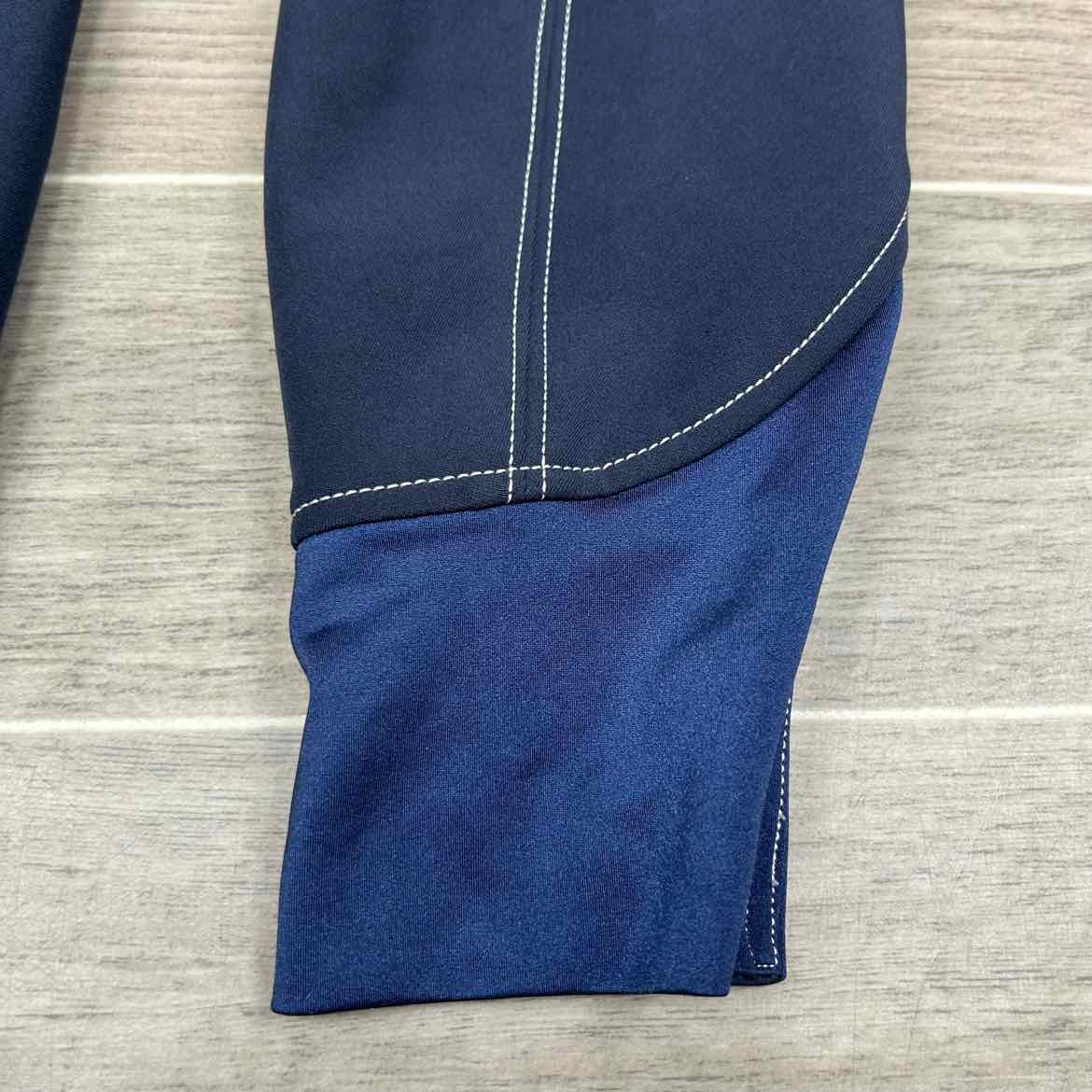 KL Select USG "Lara" Silicone Grip Knee Patch Breeches, Size 26 L