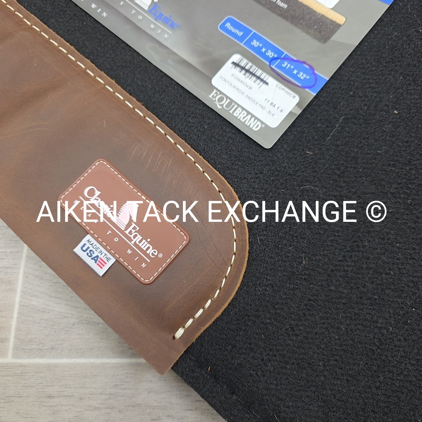 Classic Equine Contourpedic Western Saddle Pad, 31" x 32"