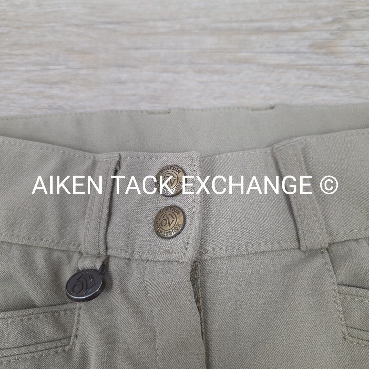 Ovation Slim Secret Knee Patch Breeches, Size 30 R