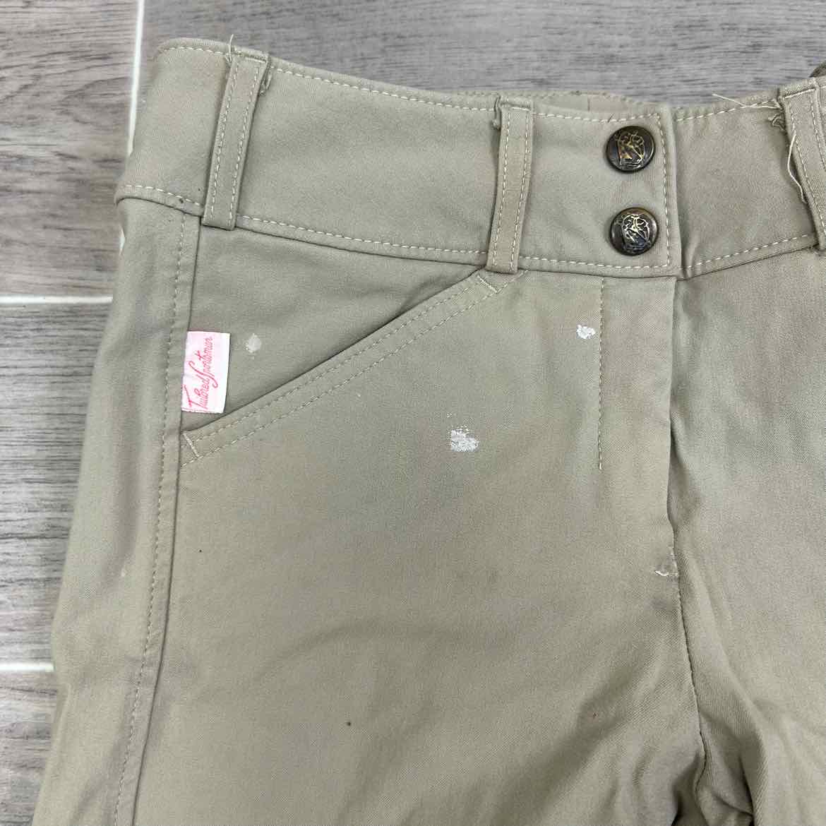 Tailored Sportsman Trophy Hunter Knee Patch Breeches, Size 14