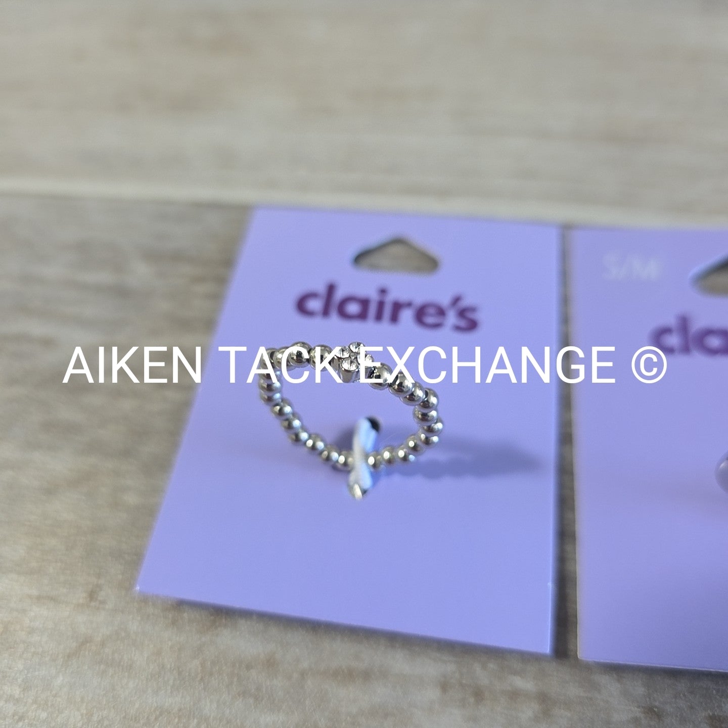 Claire's Rings (2) - Size S/M