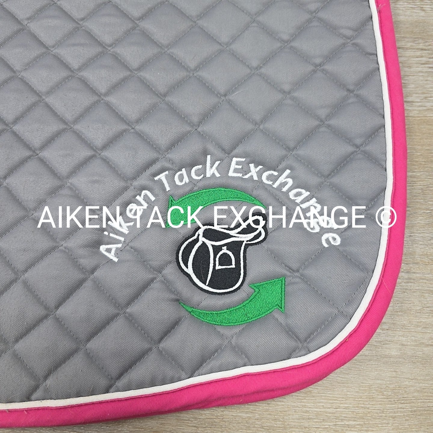 Dover Saddlery All Purpose Saddle Pad w/ Aiken Tack Exchange Logo