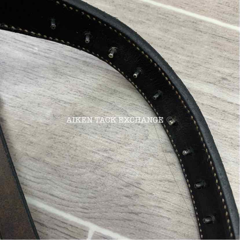 Dover Saddlery Plain Raised Tack Noseband, Size Full