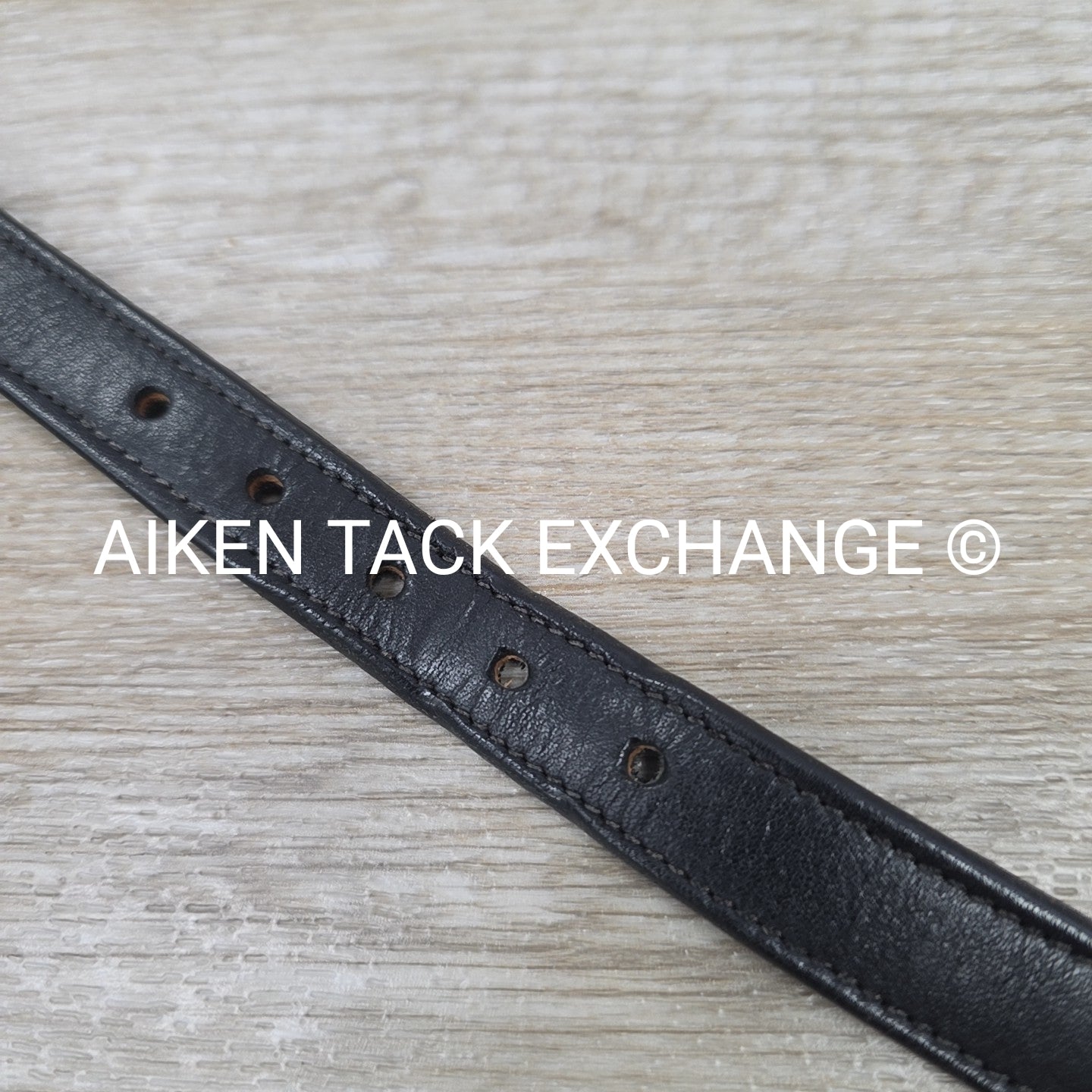 Tory Leather Clincher Belt, Black, 26