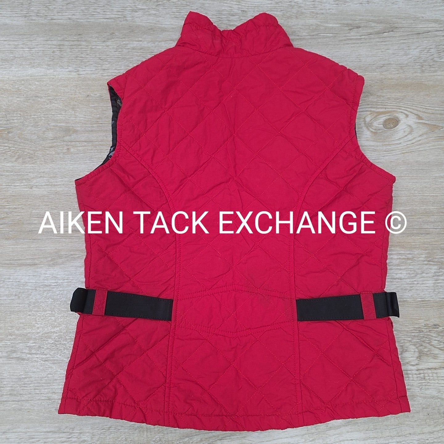 Golden Dress Quilted Vest, Size Small