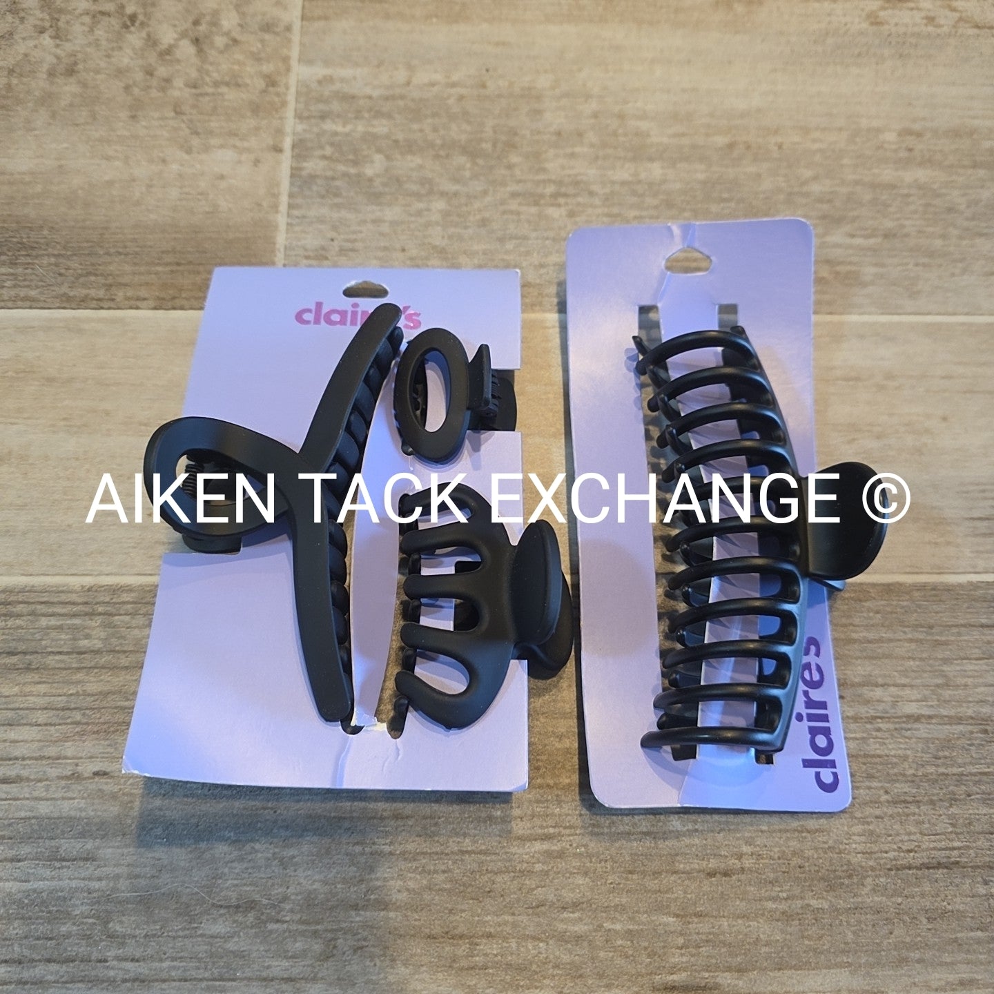 Claire's Claw Clip Bundle - 4 Total