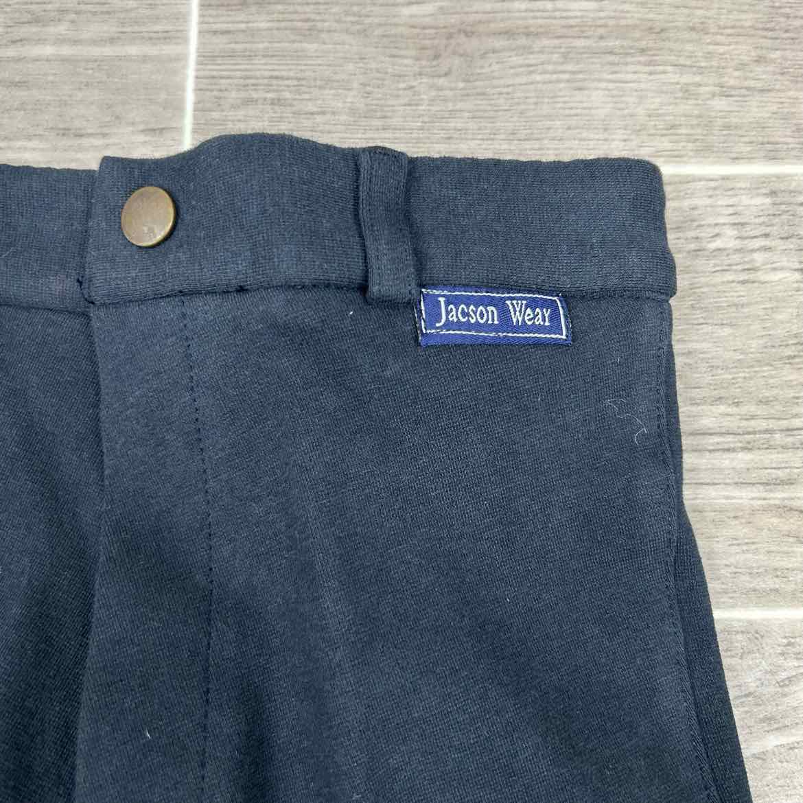 Royal Highness Children's Knee Patch Breeches, Black, Size 8, Brand New