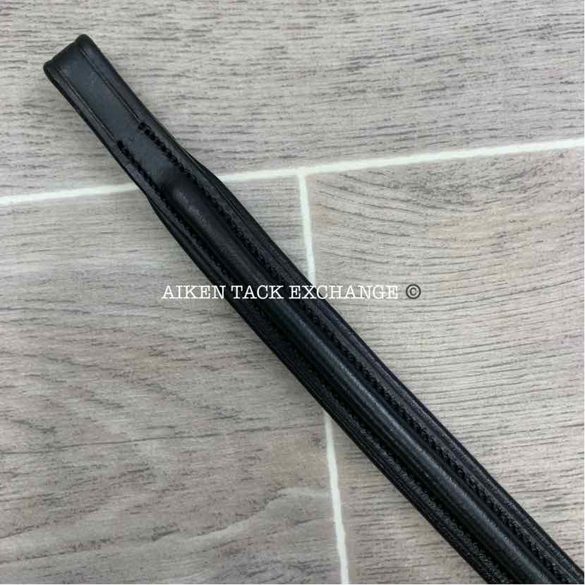 SmartPak Plymouth Plain Raised Padded Browband, Size 15.5"