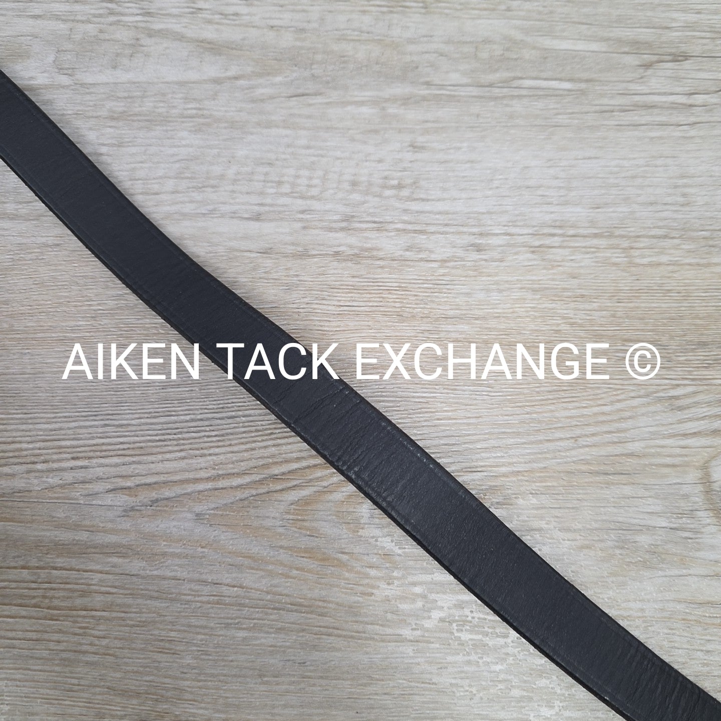 Nunn Finer Newmarket Leather Lead Shank, Black