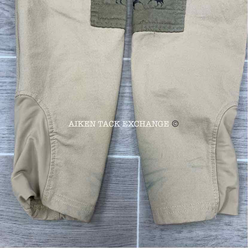 Equine Couture Knee Patch Breeches, Size 26