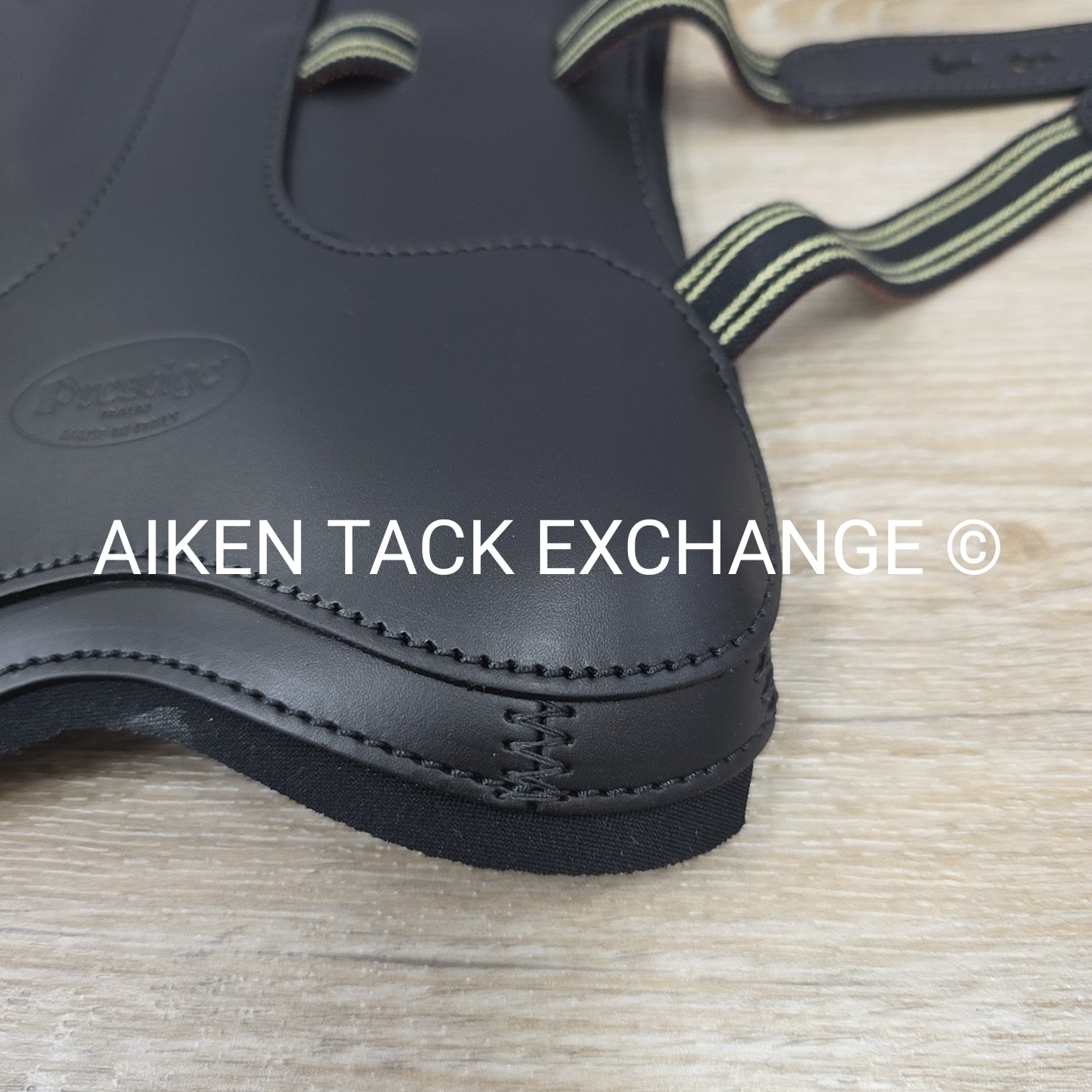 Prestige Leather Jumping Boot Set, Front & Back, Size Large