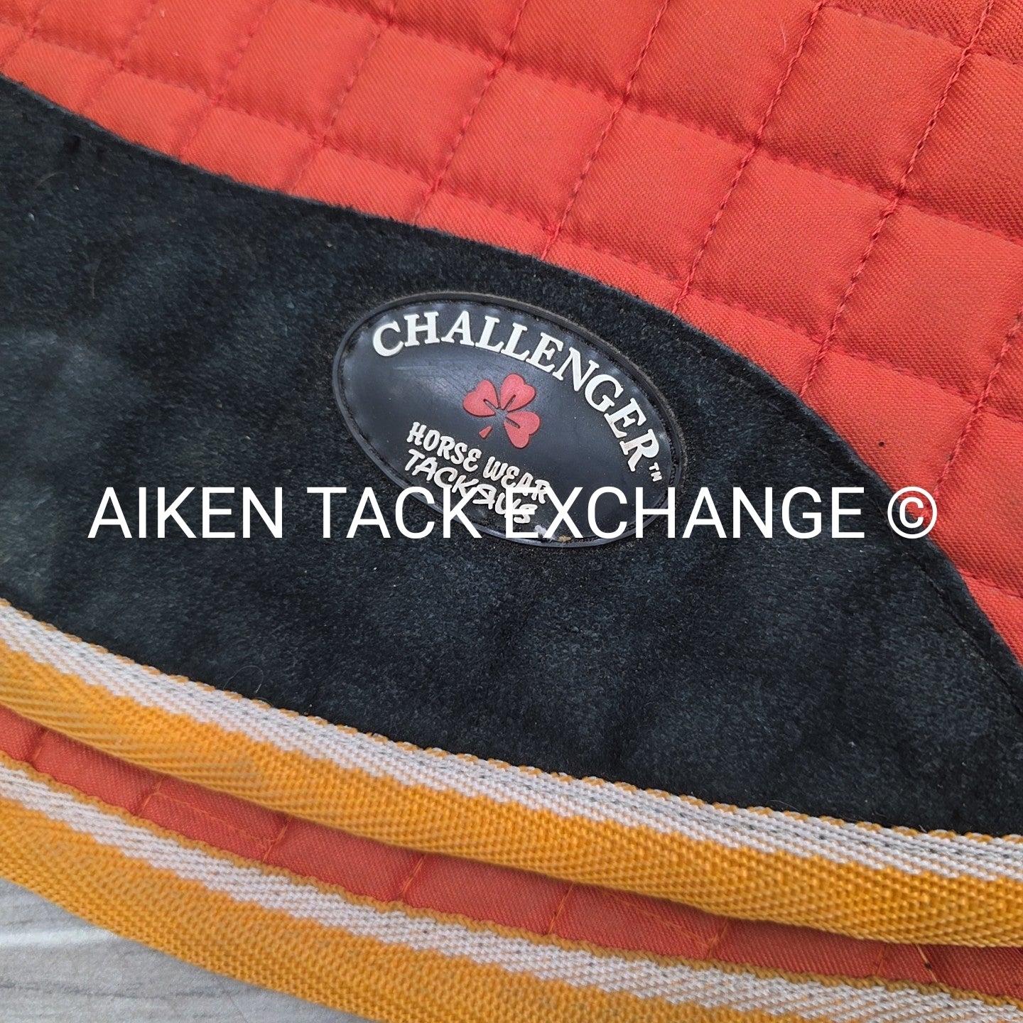 Challenger Horse Wear Fleece Lined Western Saddle Pad
