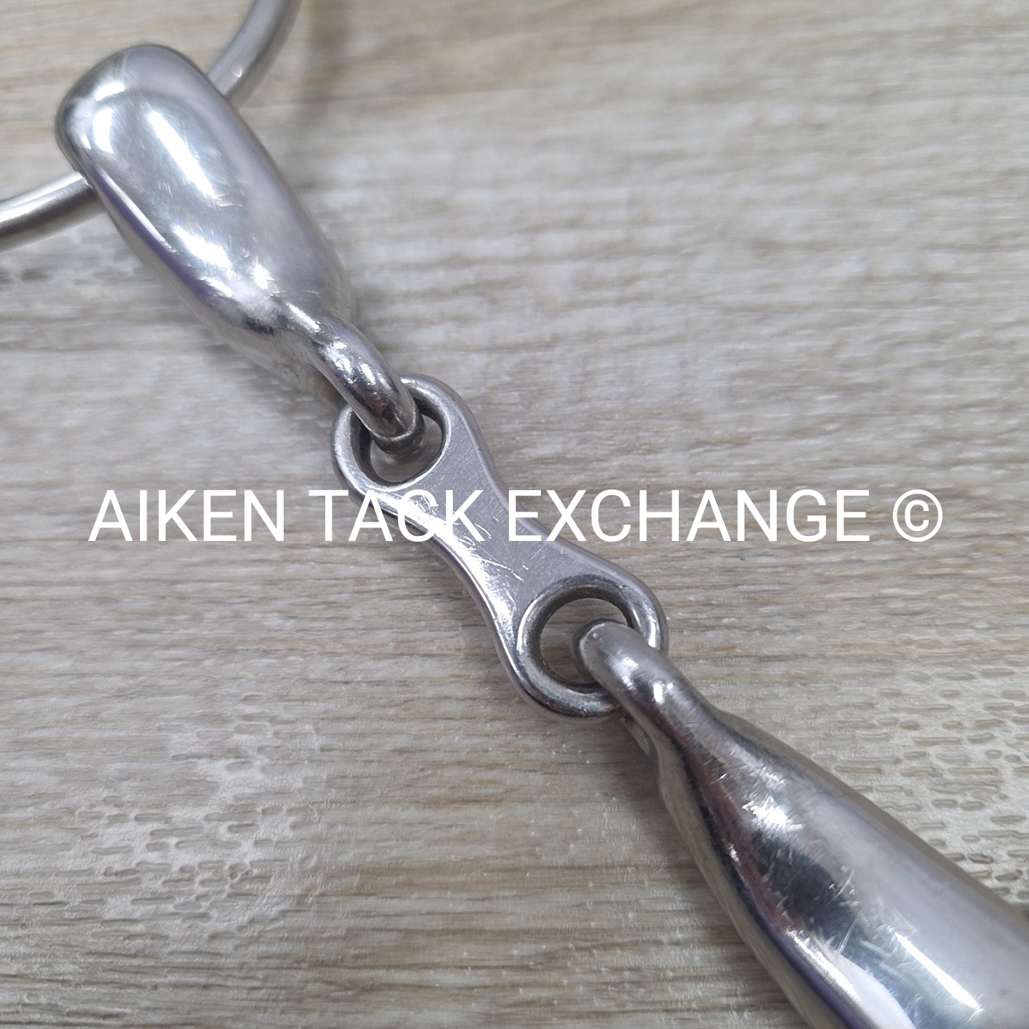 Stubben Hollow French Link Loose Ring Bit 5"