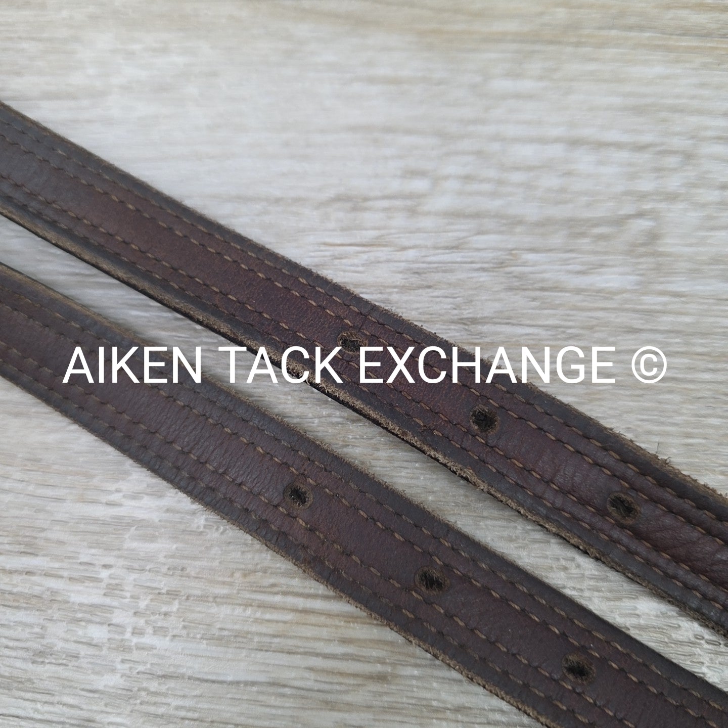 Nylon Lined Stirrup Leathers, Brown, 56"