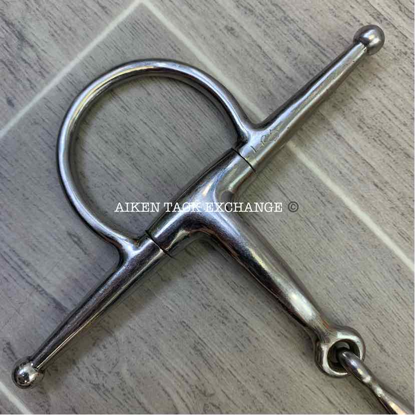 Marcel Toulouse Single Joint Full Cheek Bit 4.75"