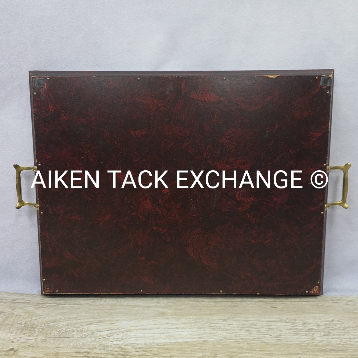 Fox Hunting Scene Coffee Table Tray